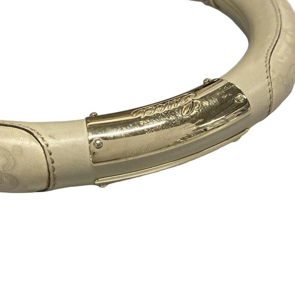 GUCCI Indie 177139 Gray Beige Leather - Tote Bag - Picture 13 of 16